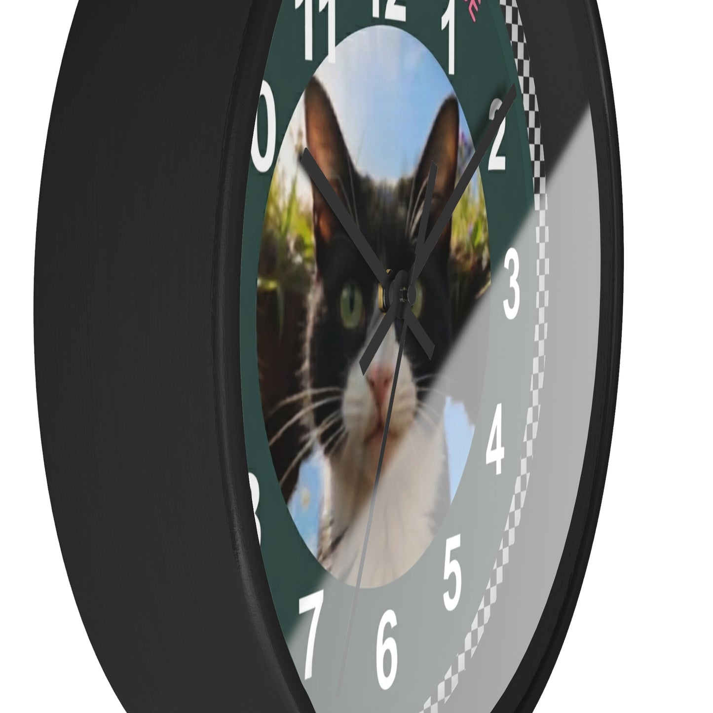🕒 Offizielle Fijonaworld Signatur Wanduhr 🐾 Werkstatt-Edition