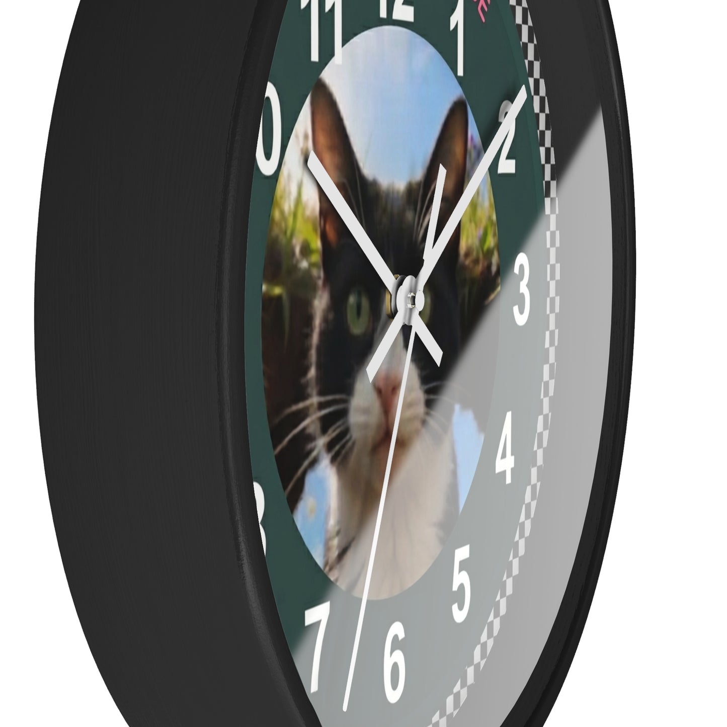 🕒 Offizielle Fijonaworld Signatur Wanduhr 🐾 Werkstatt-Edition